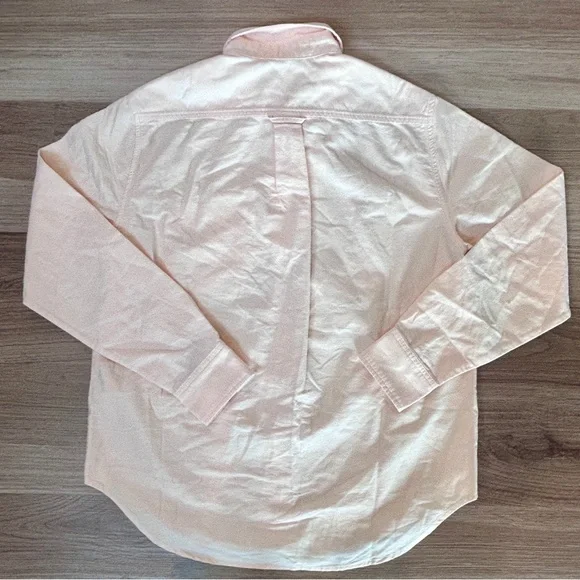 NWT Everlane $88 The Relaxed Oxford Button Down Shirt in Apricot Size 2 Cotton - Picture 5 of 5